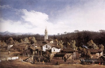 sich - Ansicht Von Gazzada in der Nähe von Varese städtischen Bernardo Bellotto